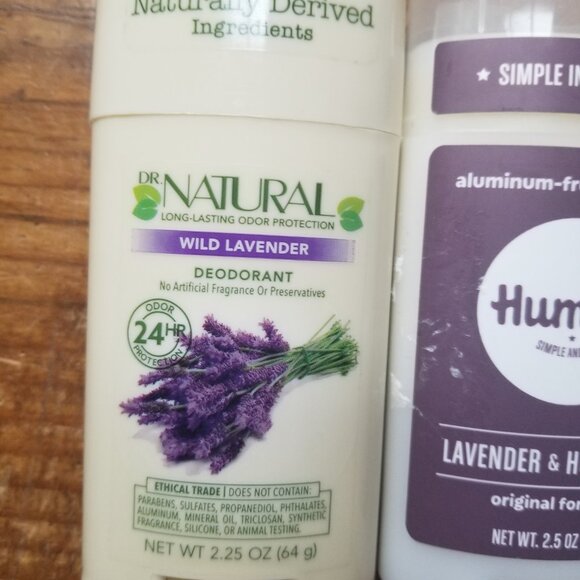 Natural Deodorants NEW, Lot of 4 Humble Hello Antiperspirant - Picture 2 of 6